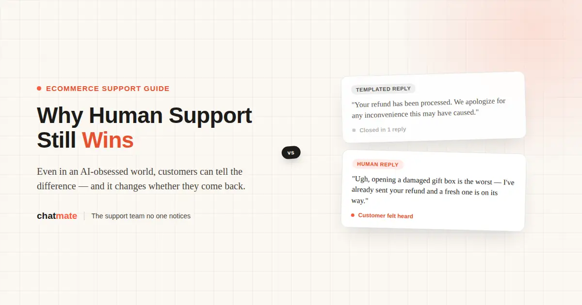 Human Vs Ai Customer Support