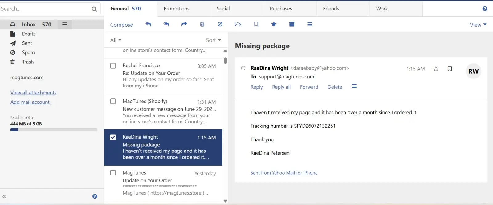 Email Support